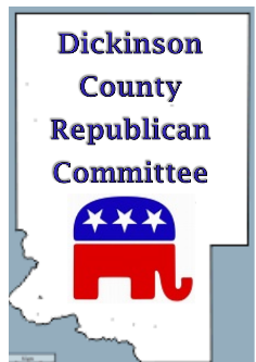 Dickinson County Republican Committee Logo